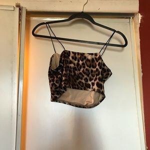 Cheetah tank top